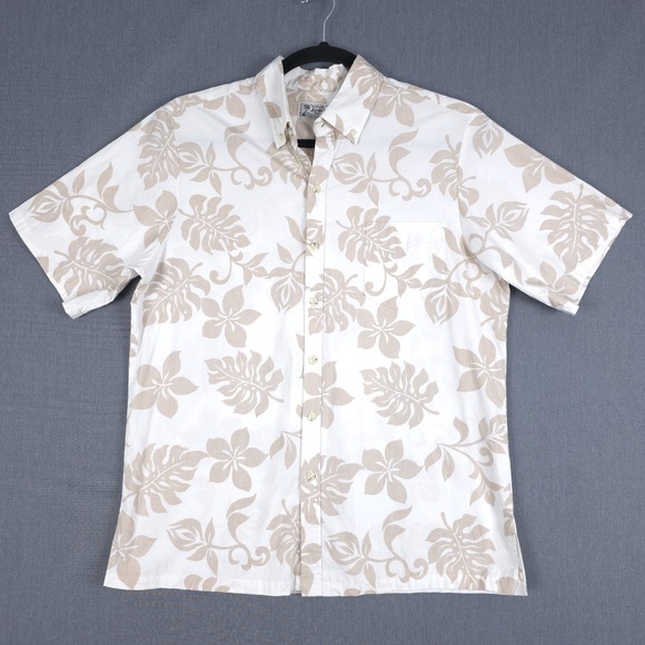 Avanti Other - Avanti Hawaiian Shirt Men XL Tropical Floral Short Sleeve Button Up Beach Cruise